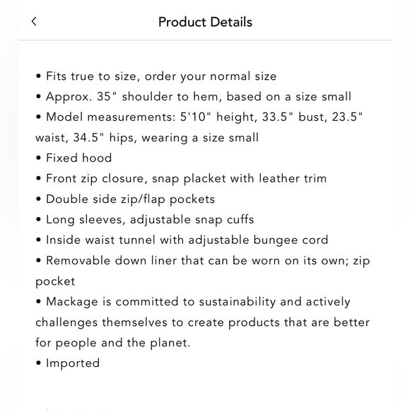 Mackage Winter Jacket - Picture 8 of 8